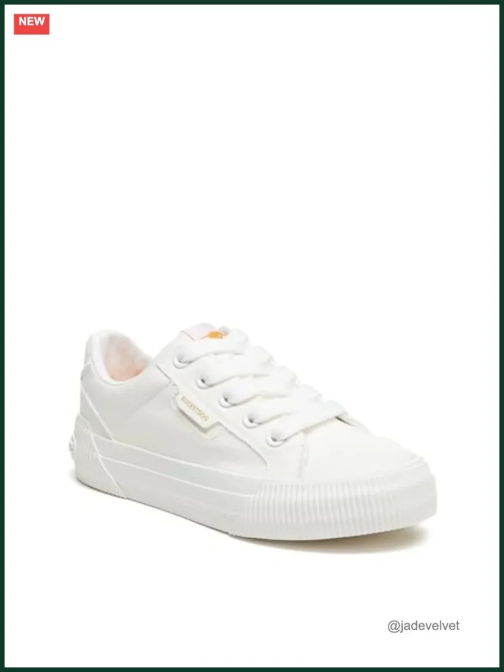 Girls Plush Foam Sneaker - Cushioned Comfort Lace-Up